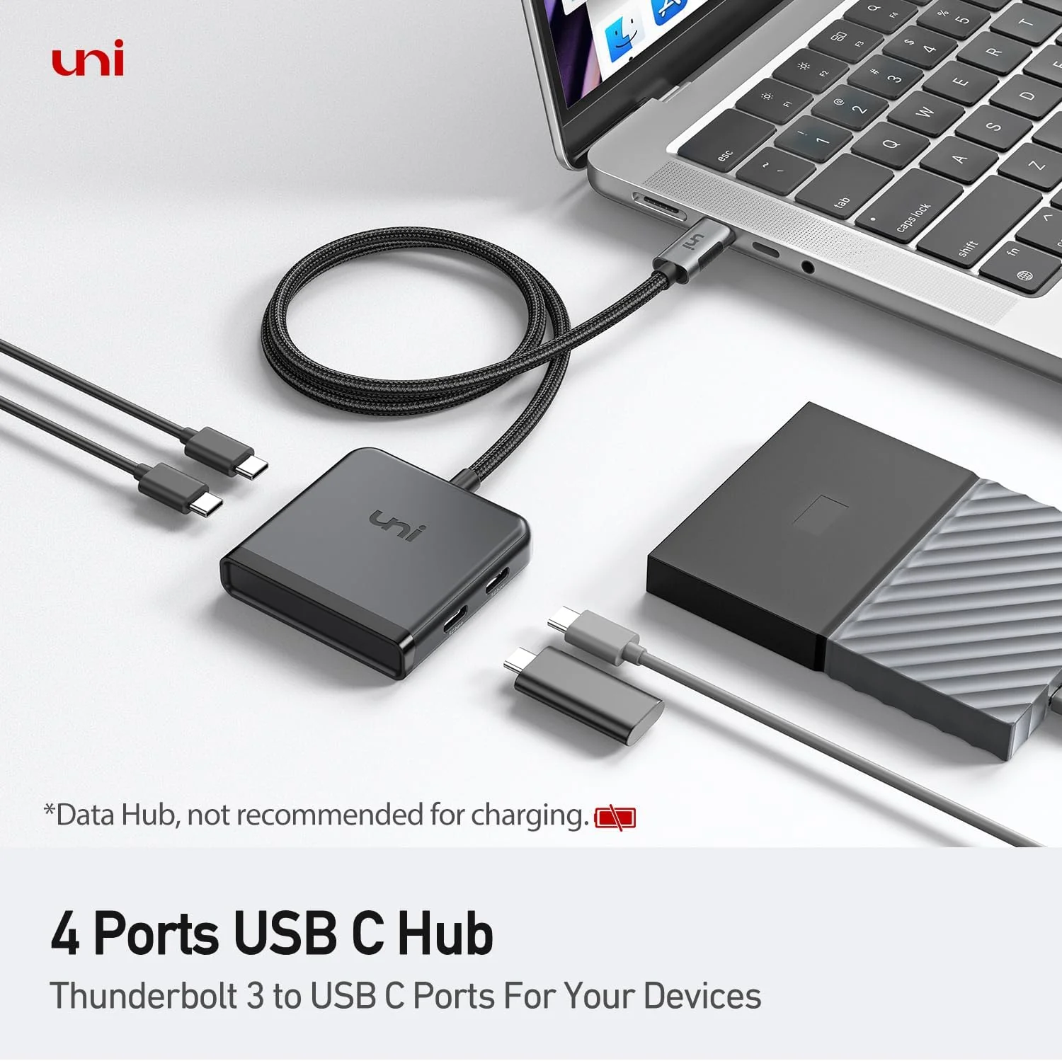 USB-C 10G Hub|4*USB-C | Ethereal - Image 4