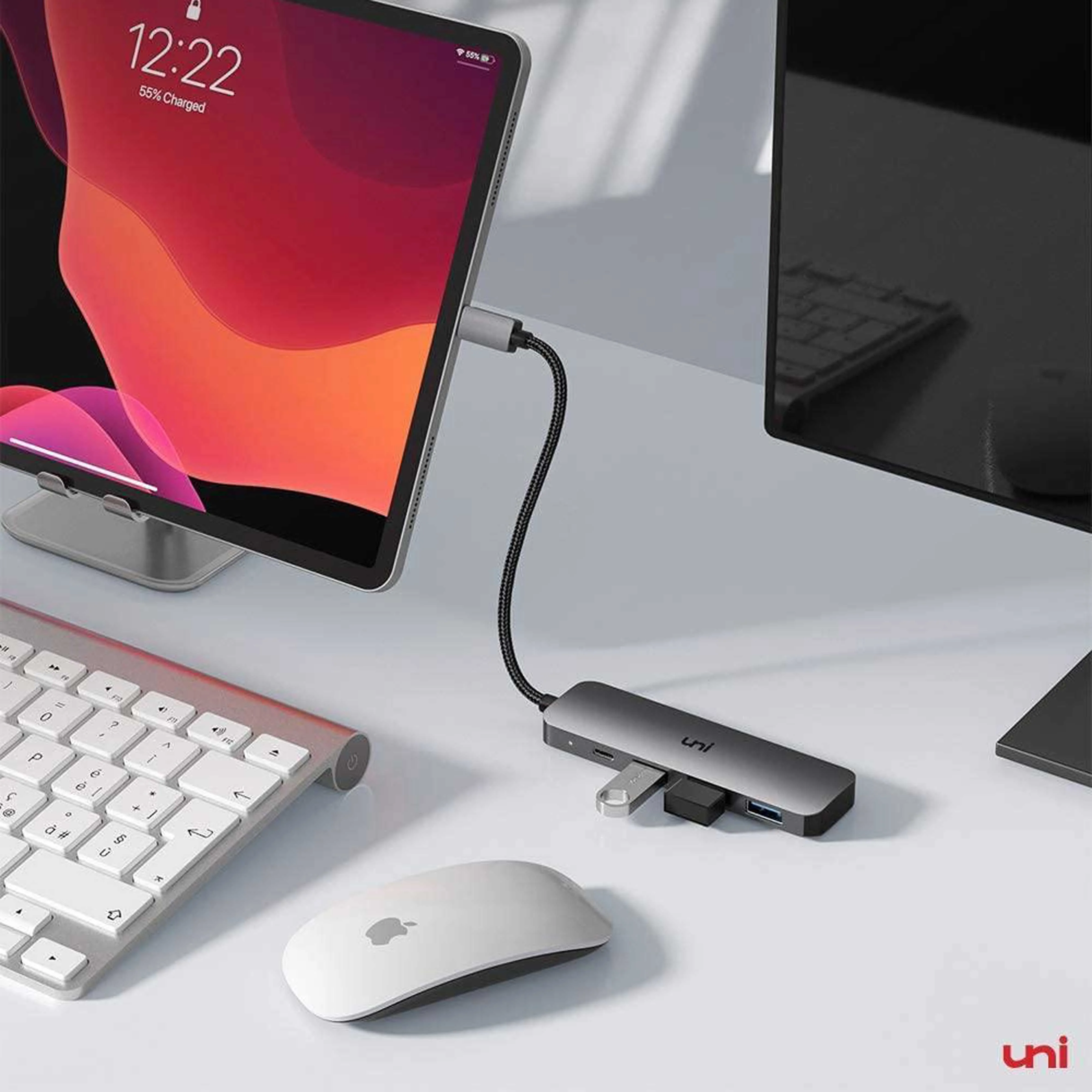 USB-C Hub ( 4 in 1 ) | USB 3.0 | Uflat - Image 3